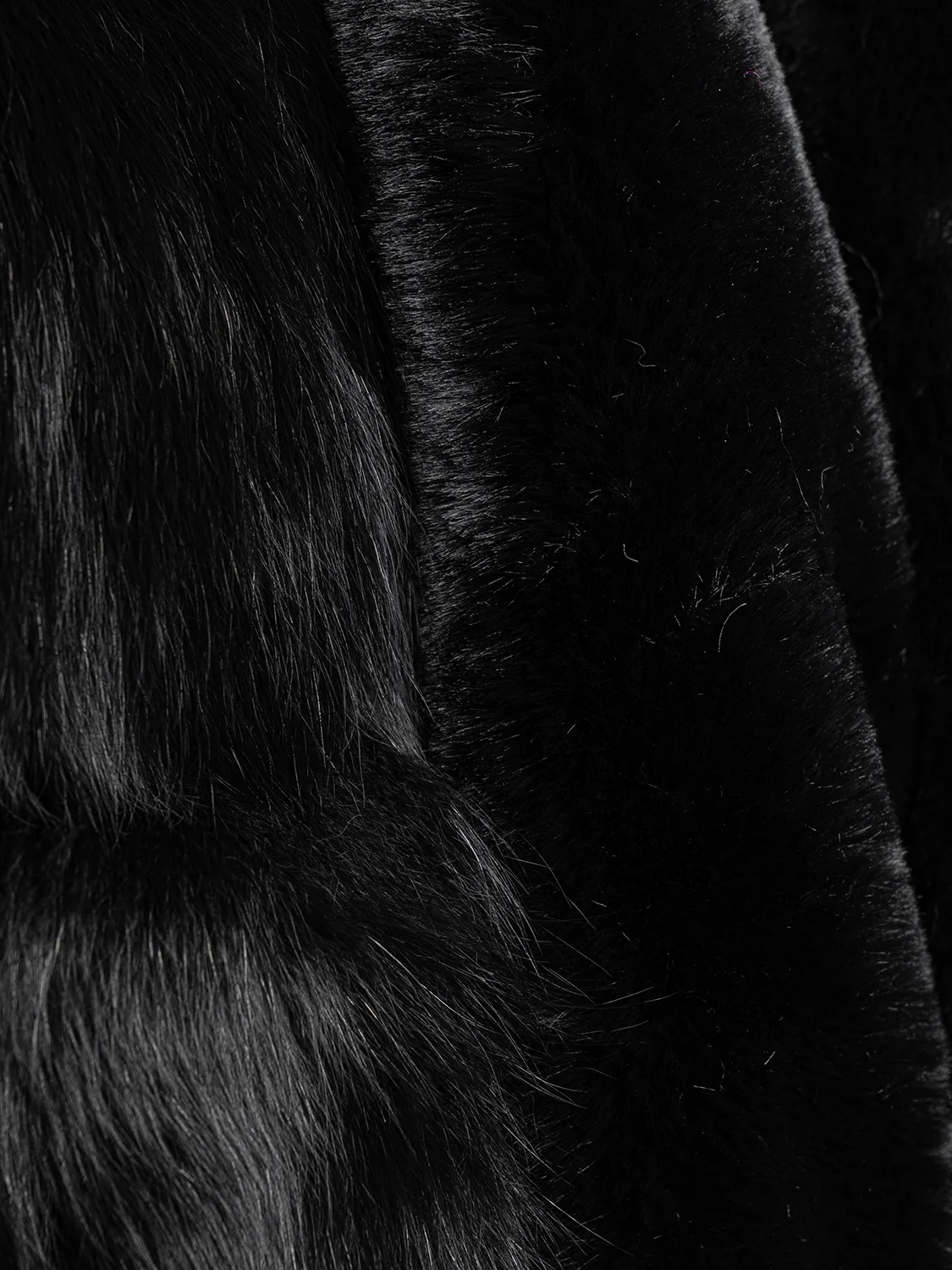 ALASKA - Parka con bordatura cappuccio e collo in volpe (Nero) - Image 4