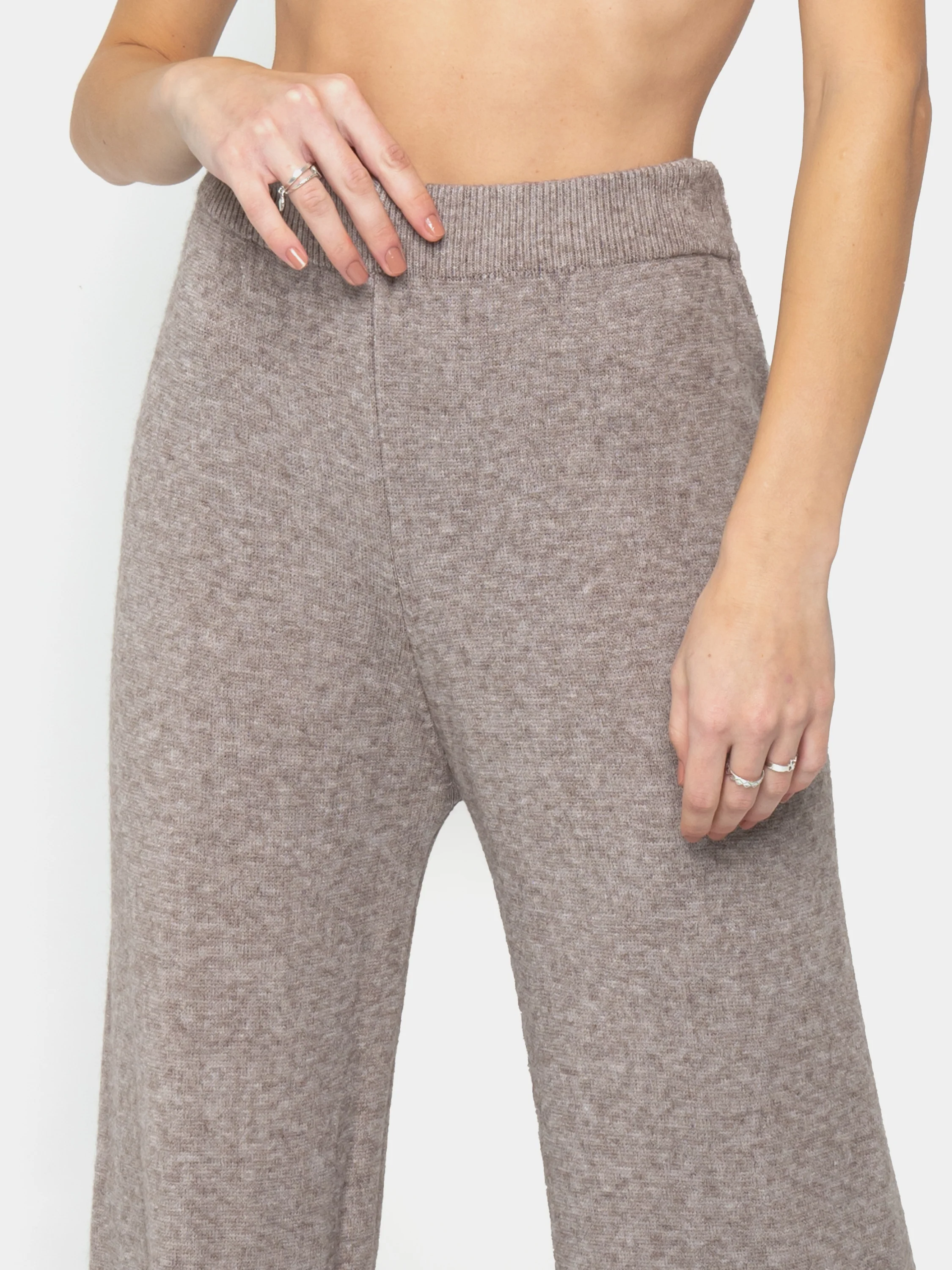 CAPRI - Completo con tasche in volpe (Grigio Chiaro) - Image 6