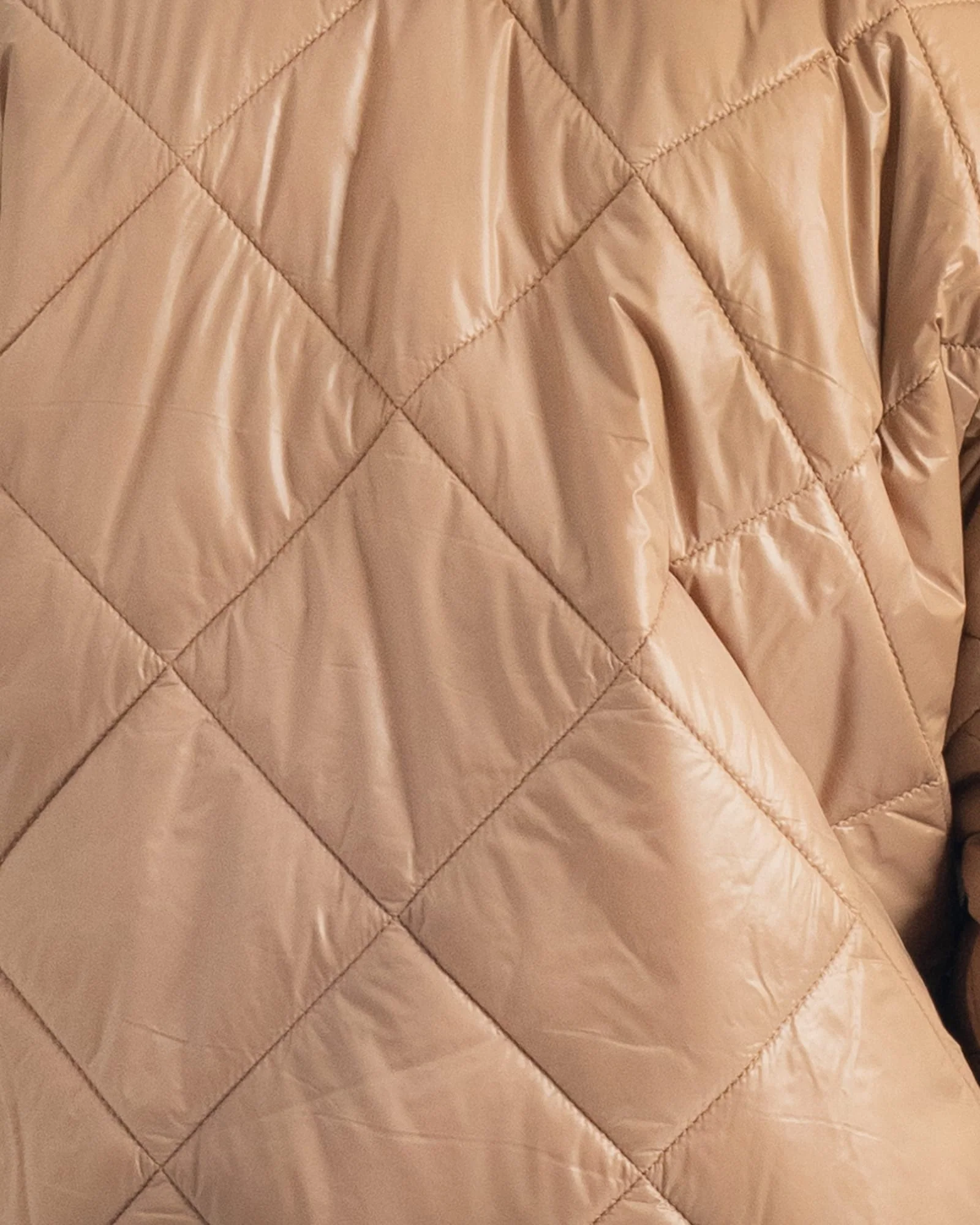 INNSBRUCK - Cappotto cento grammi con bordatura collo in volpe (Beige) - Image 9