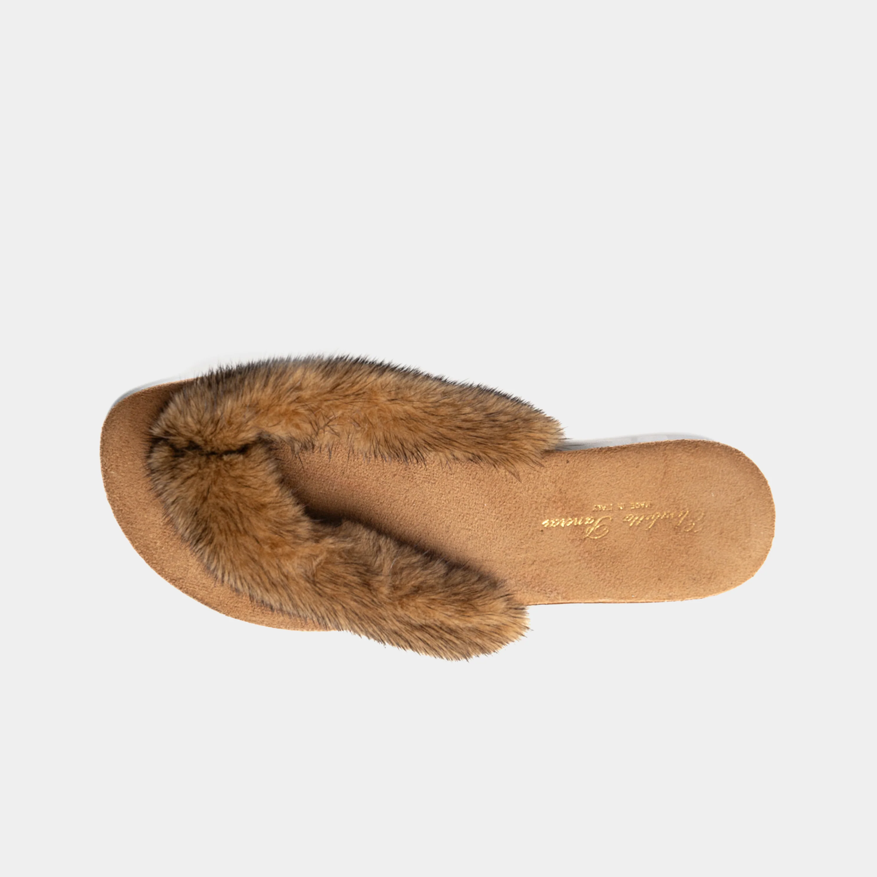 FORTE DEI MARMI - Slipper infradito in visone (Cammello) - Image 4