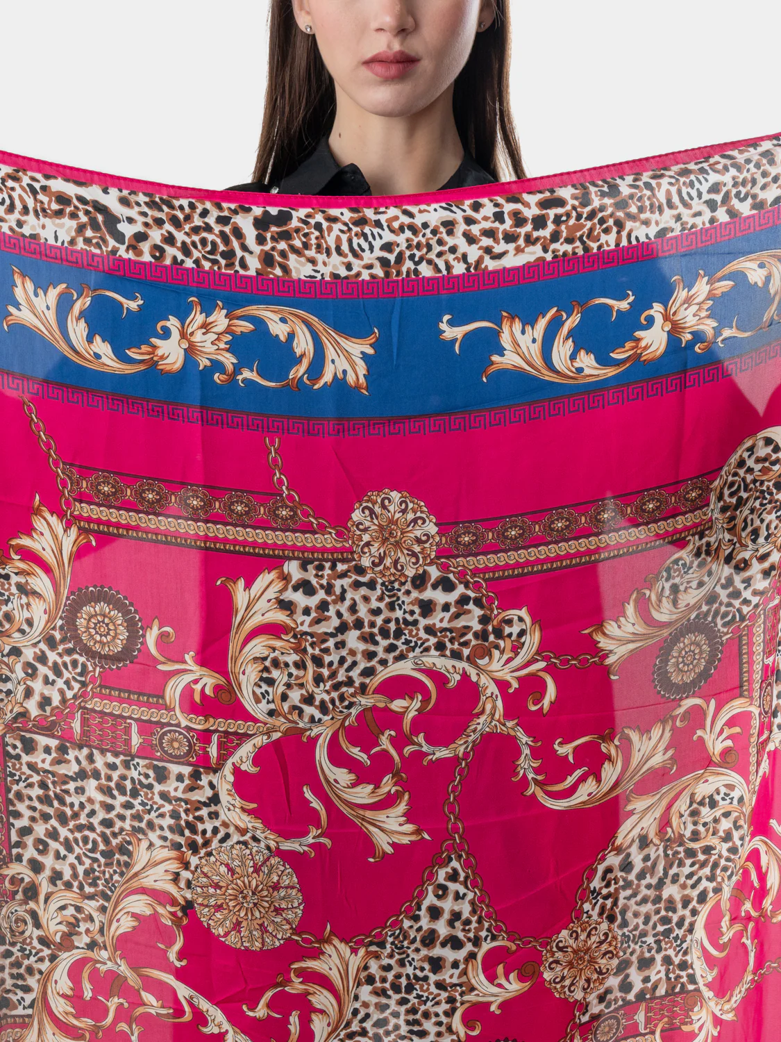 SALISBURGO - Foulard Luxury (Magenta)
