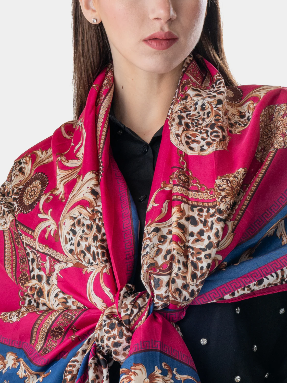 SALISBURGO - Foulard Luxury (Magenta) - Image 3
