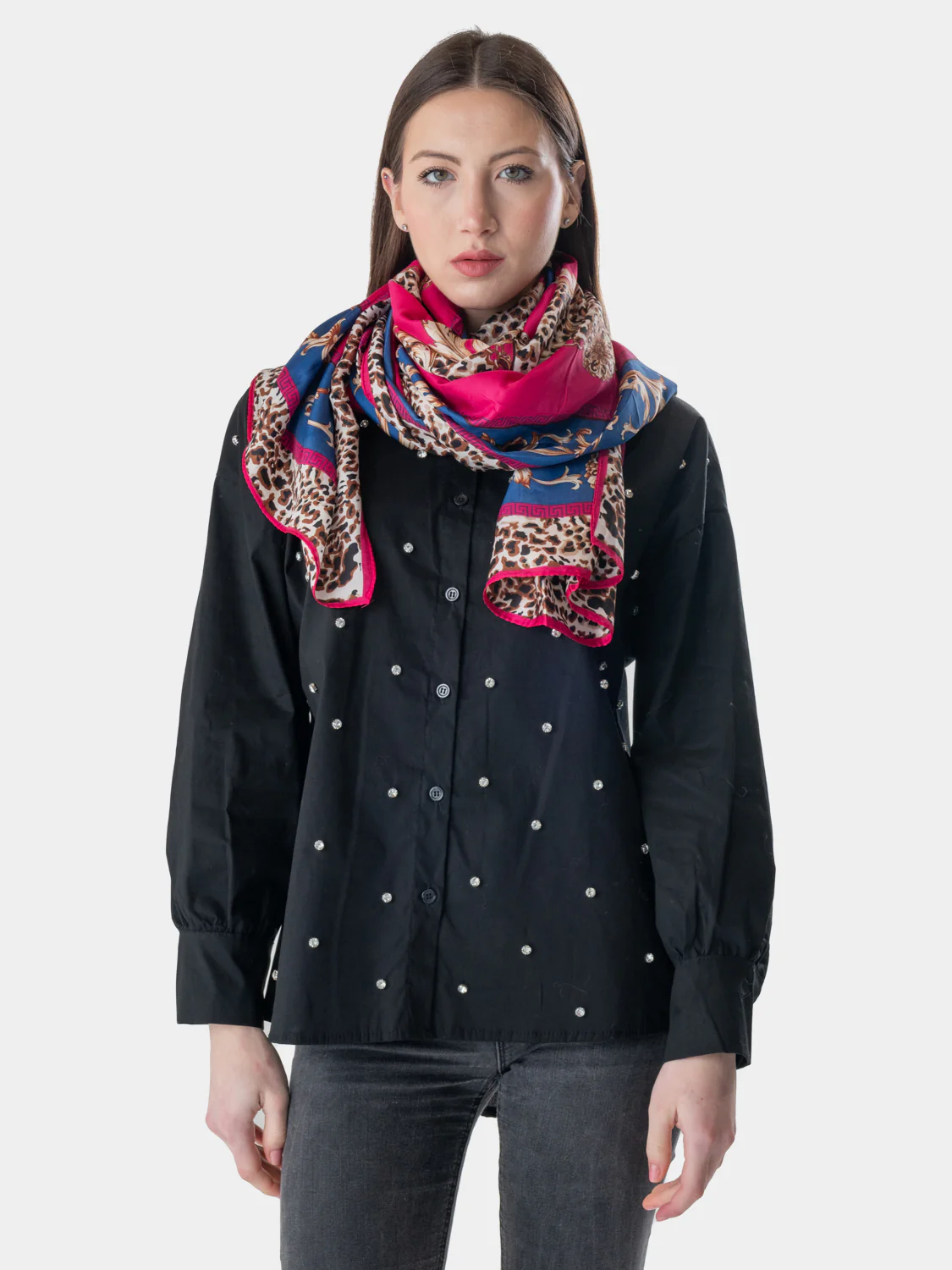 SALISBURGO - Foulard Luxury (Magenta) - Image 4