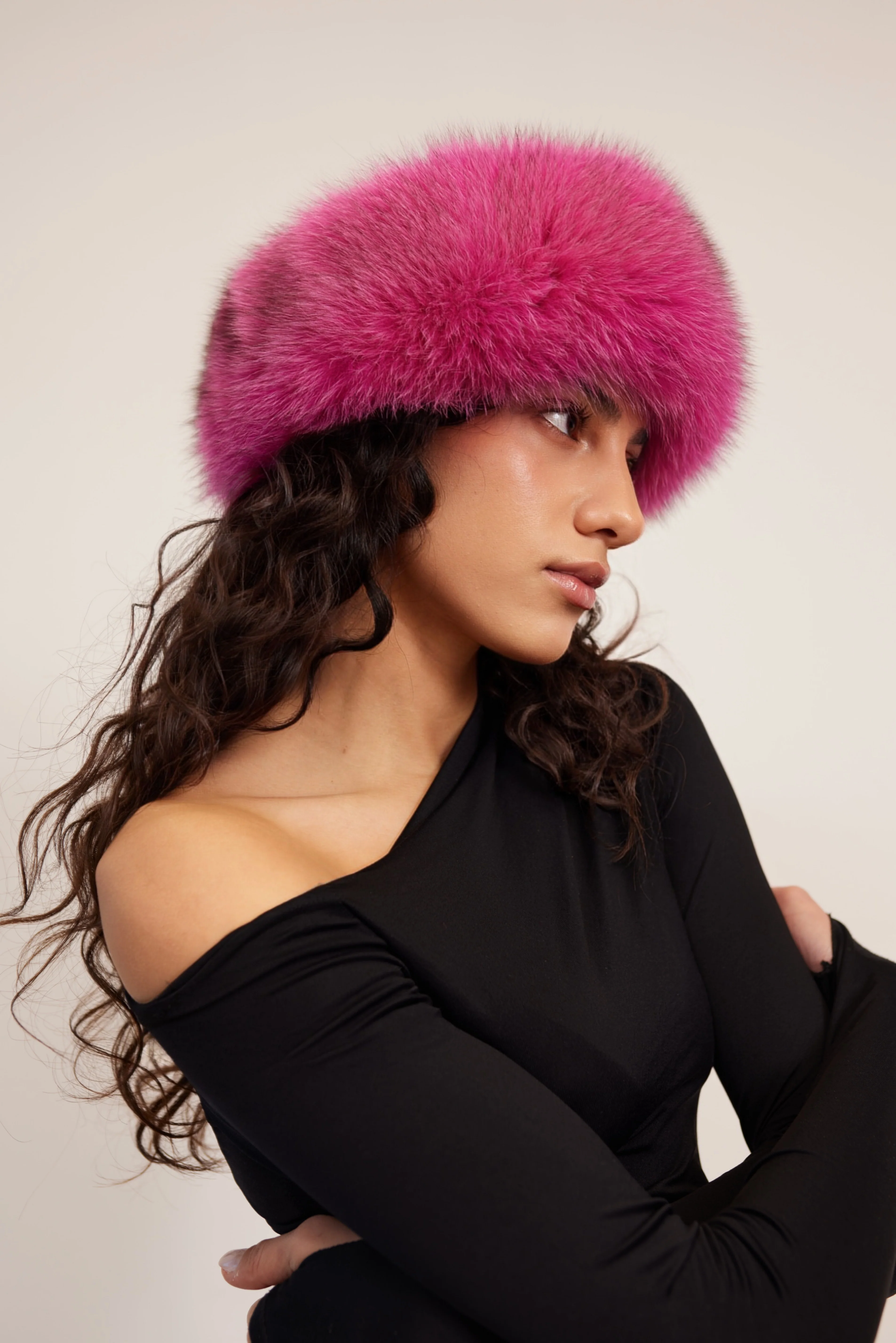 GLASGOW - Fascia elasticizzata in volpe (Fucsia) - Image 3