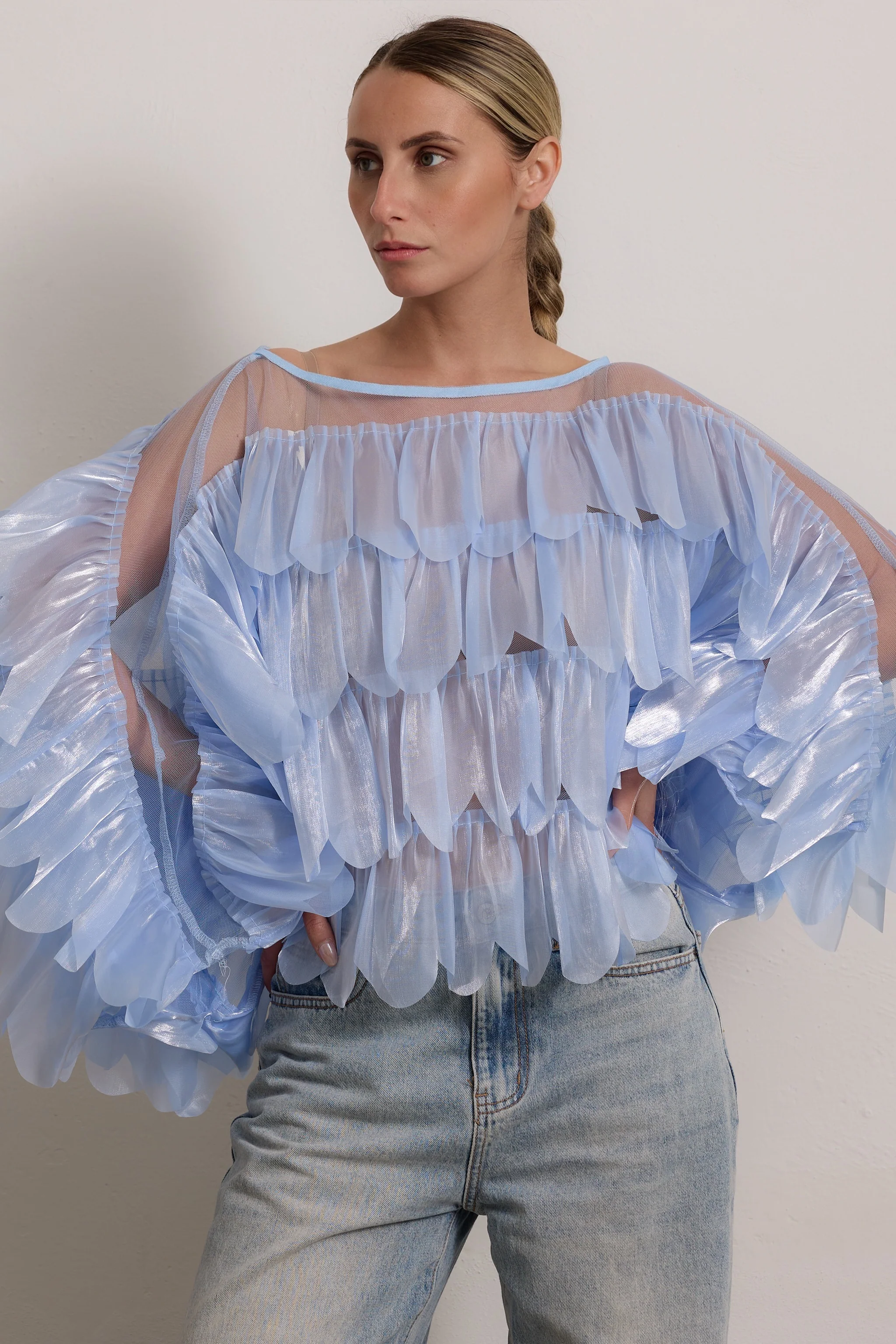 LOLA - Camicia (Azzurro) - Image 3