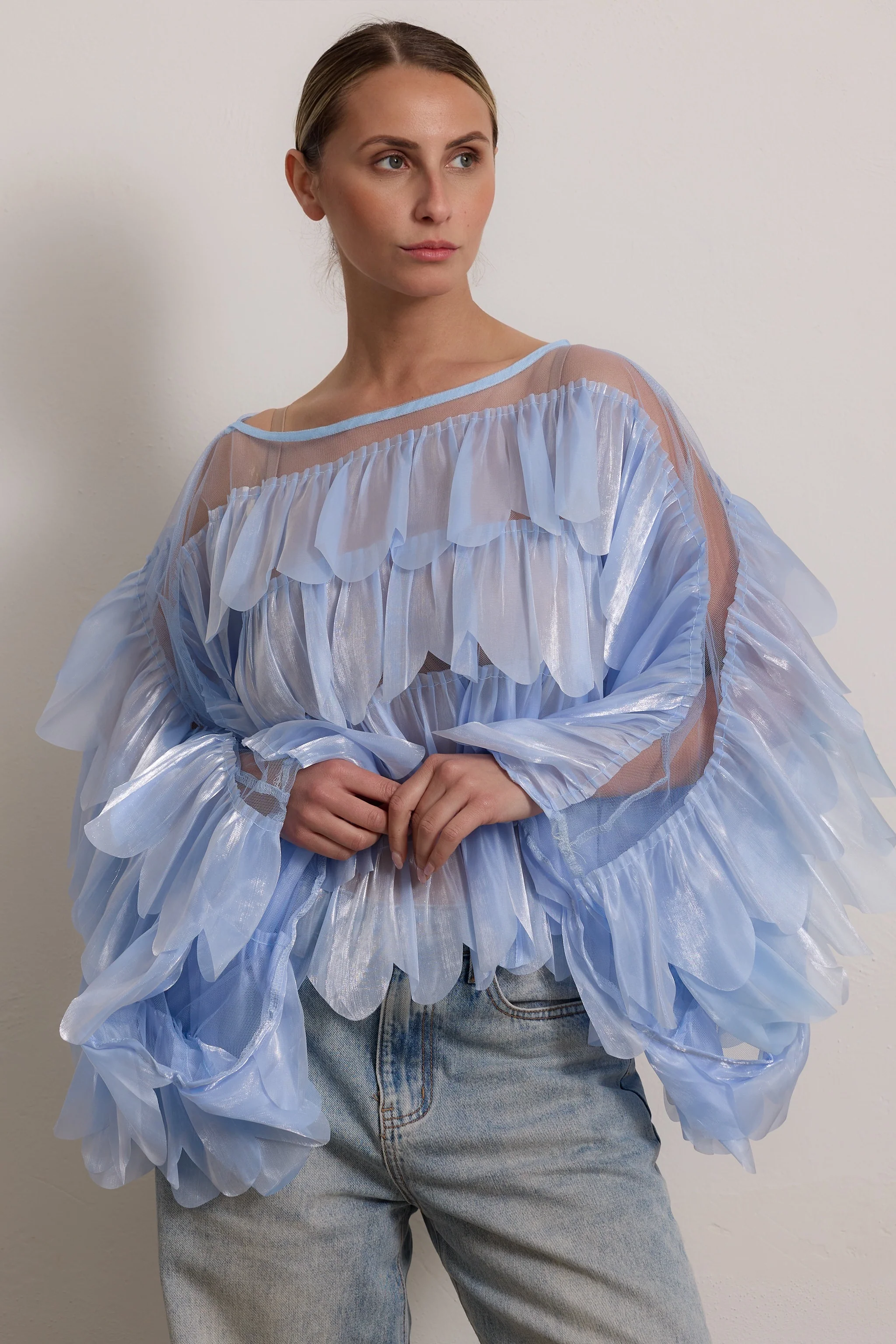 LOLA - Camicia (Azzurro) - Image 4