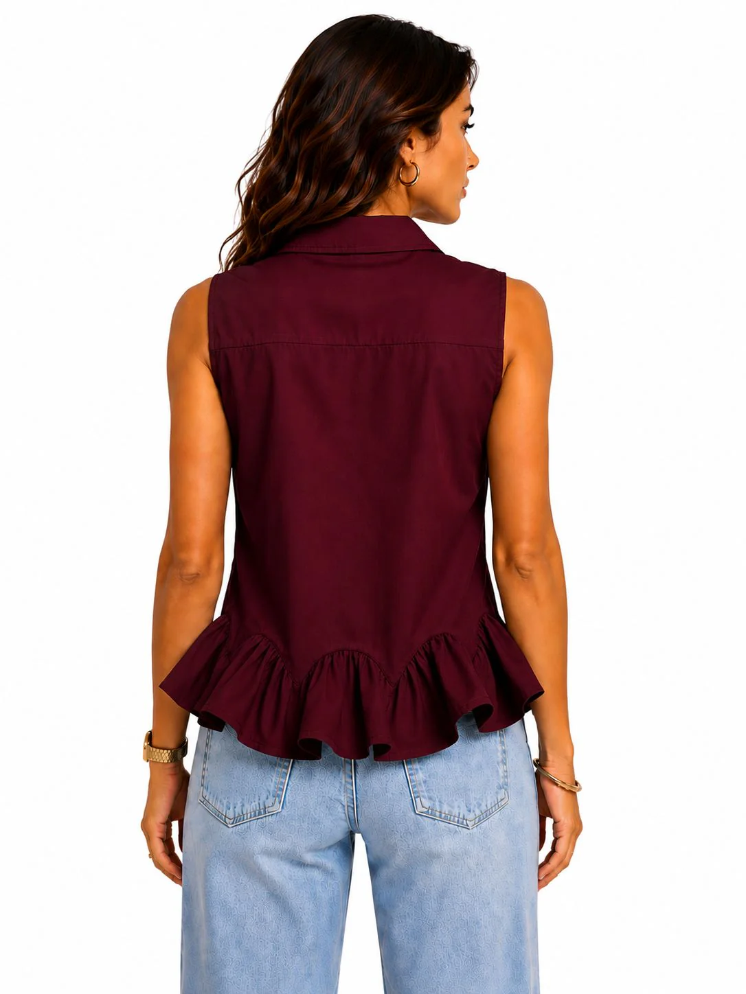 MARBELLA - Camicia (Bordeaux) - Image 3