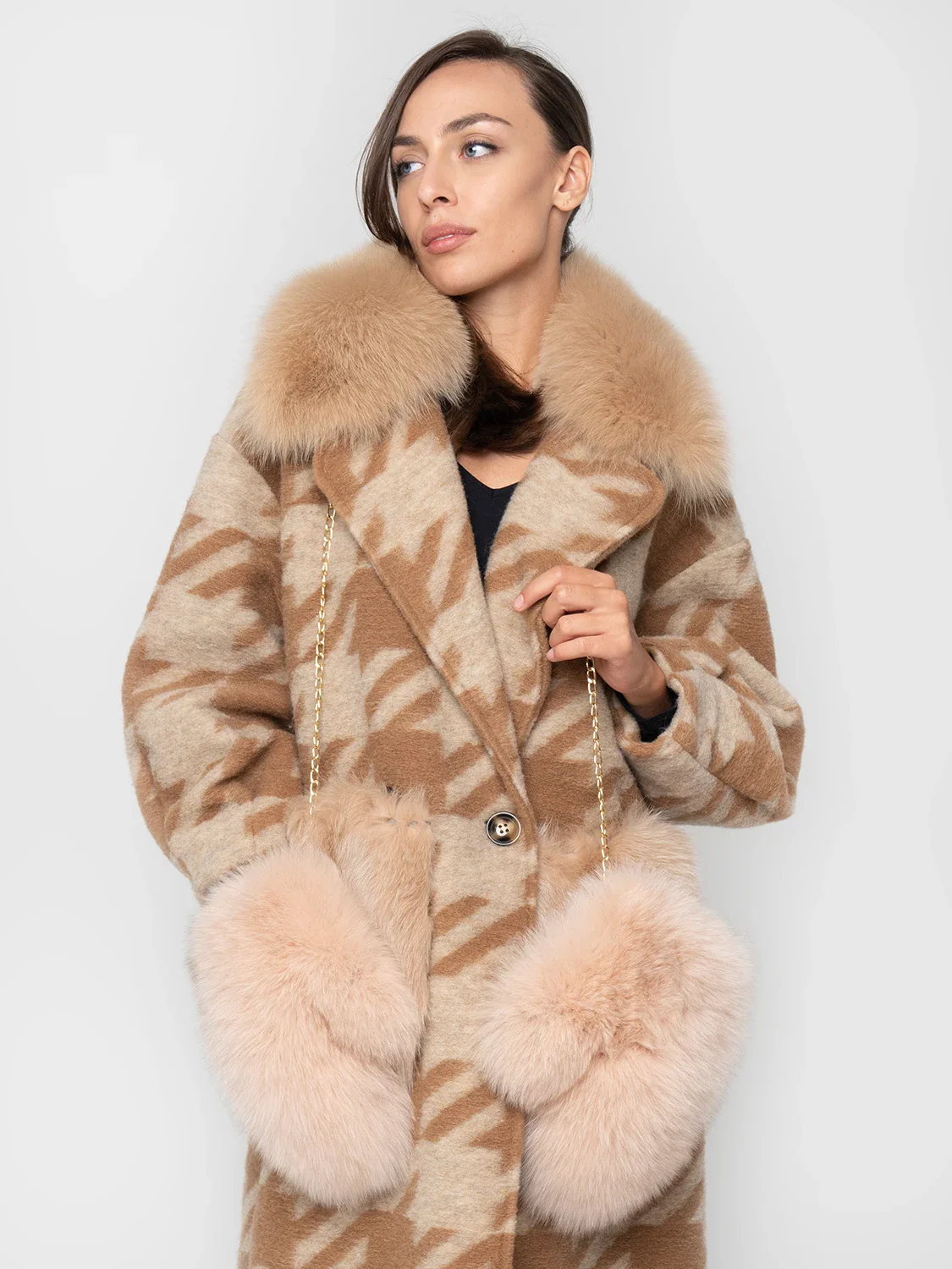 COLMAR - Muffole in volpe (Beige) - Image 2