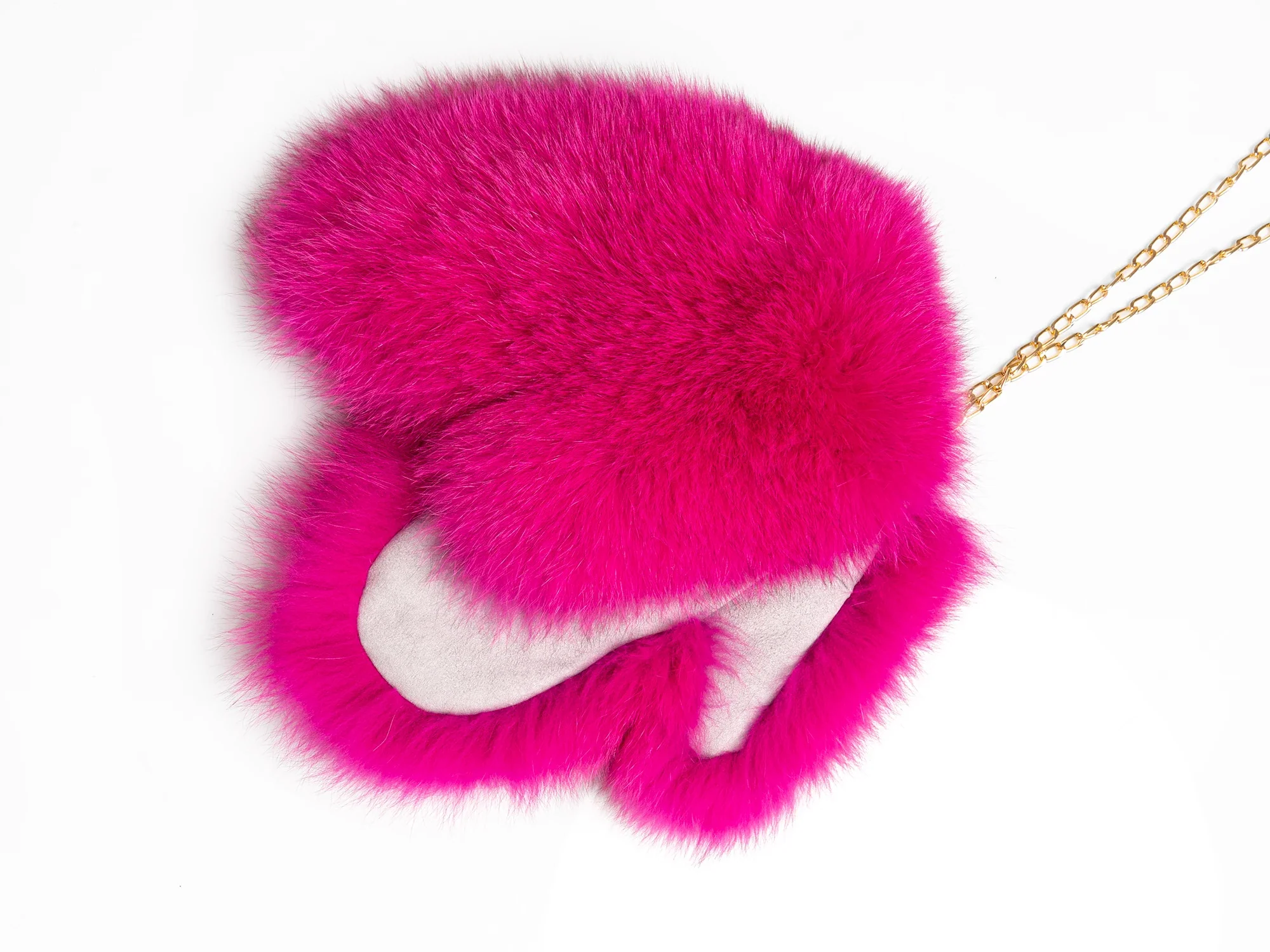 COLMAR - Muffole in volpe (Fucsia) - Image 4