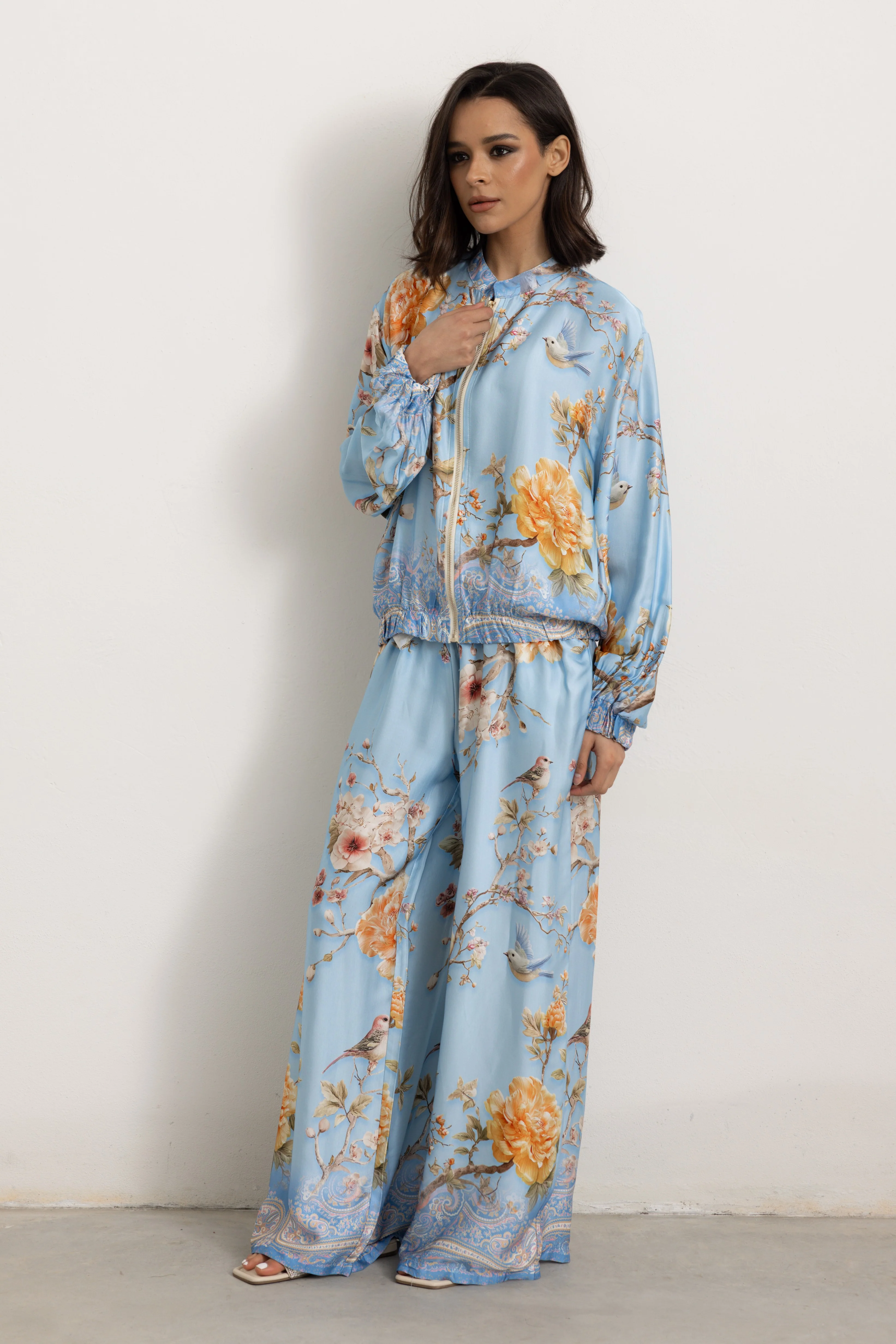 SINGAPORE - Coordinato pantalone (Azzurro) - Image 4