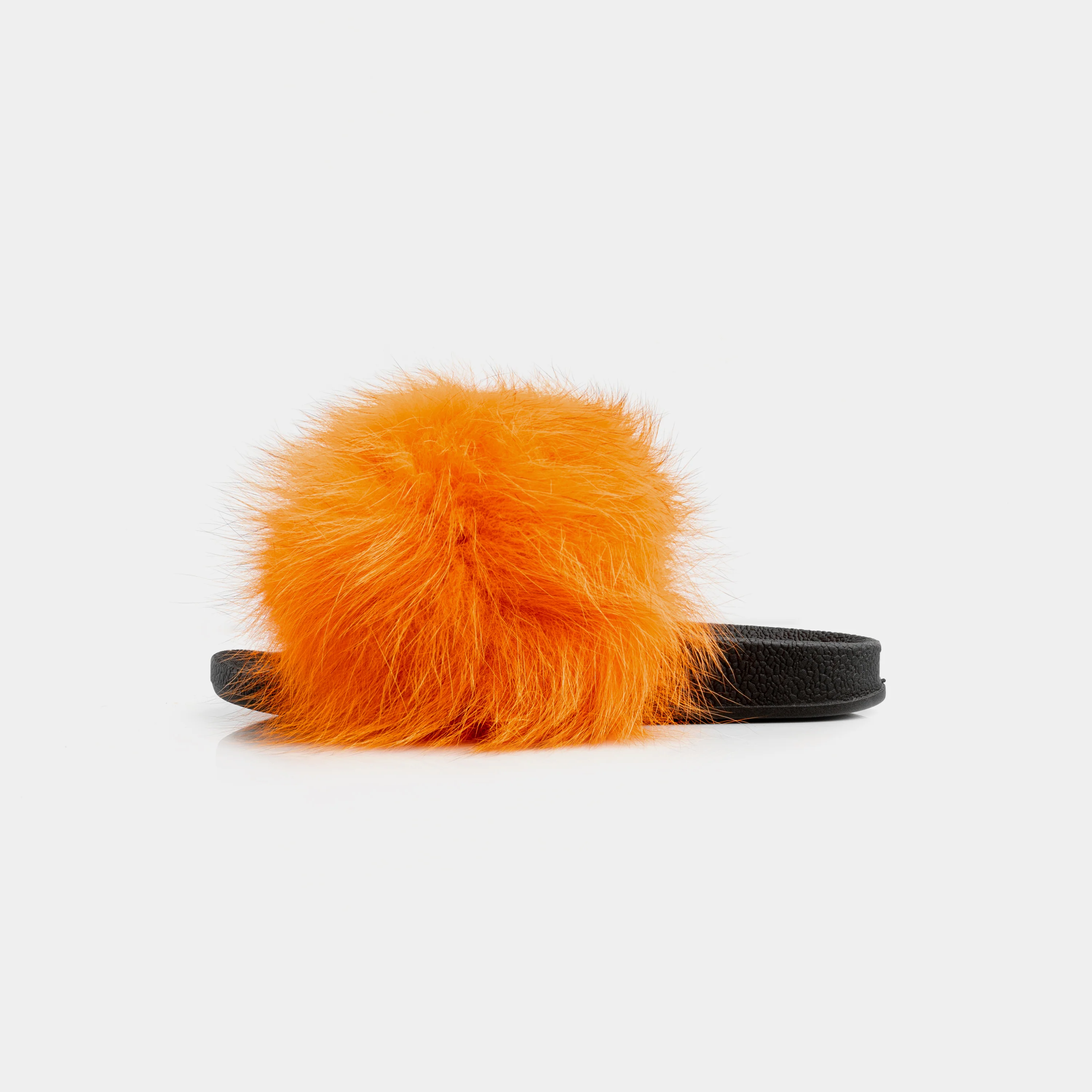 ST. MORITZ - Slipper con fascia in volpe (Arancione) - Image 3